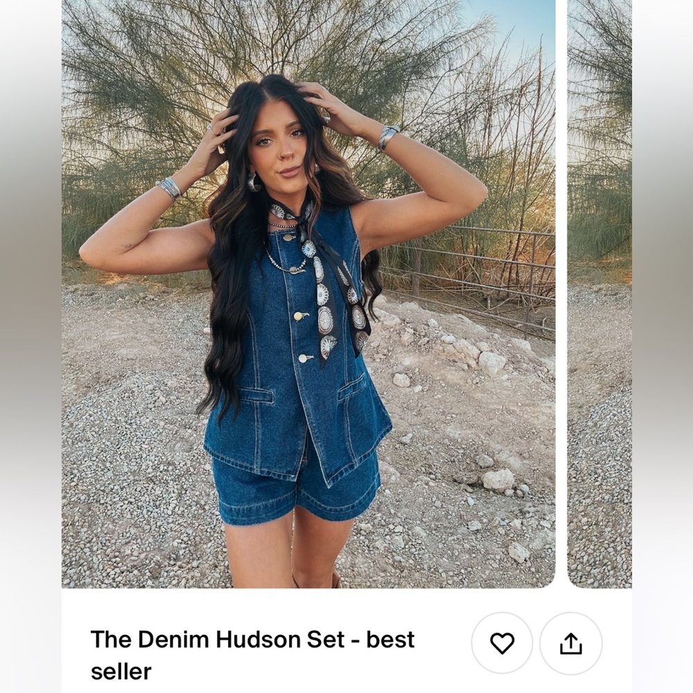 DENIM SET - cowboy stitch brand